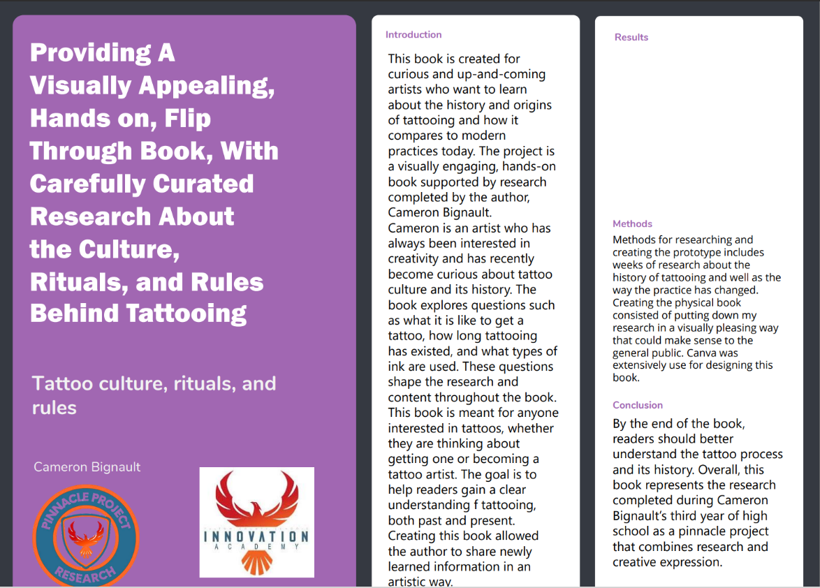 Thumbnail of Tattoo culture, rituals, and rules