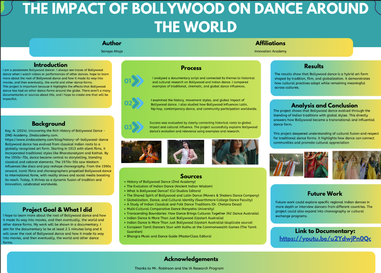 Thumbnail of The Impact of Bollywood Dance on the World