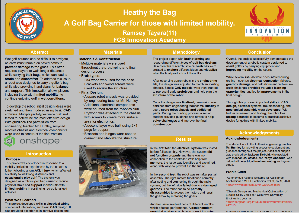 Thumbnail of A Golf Carrier for Those With Limited Mobility