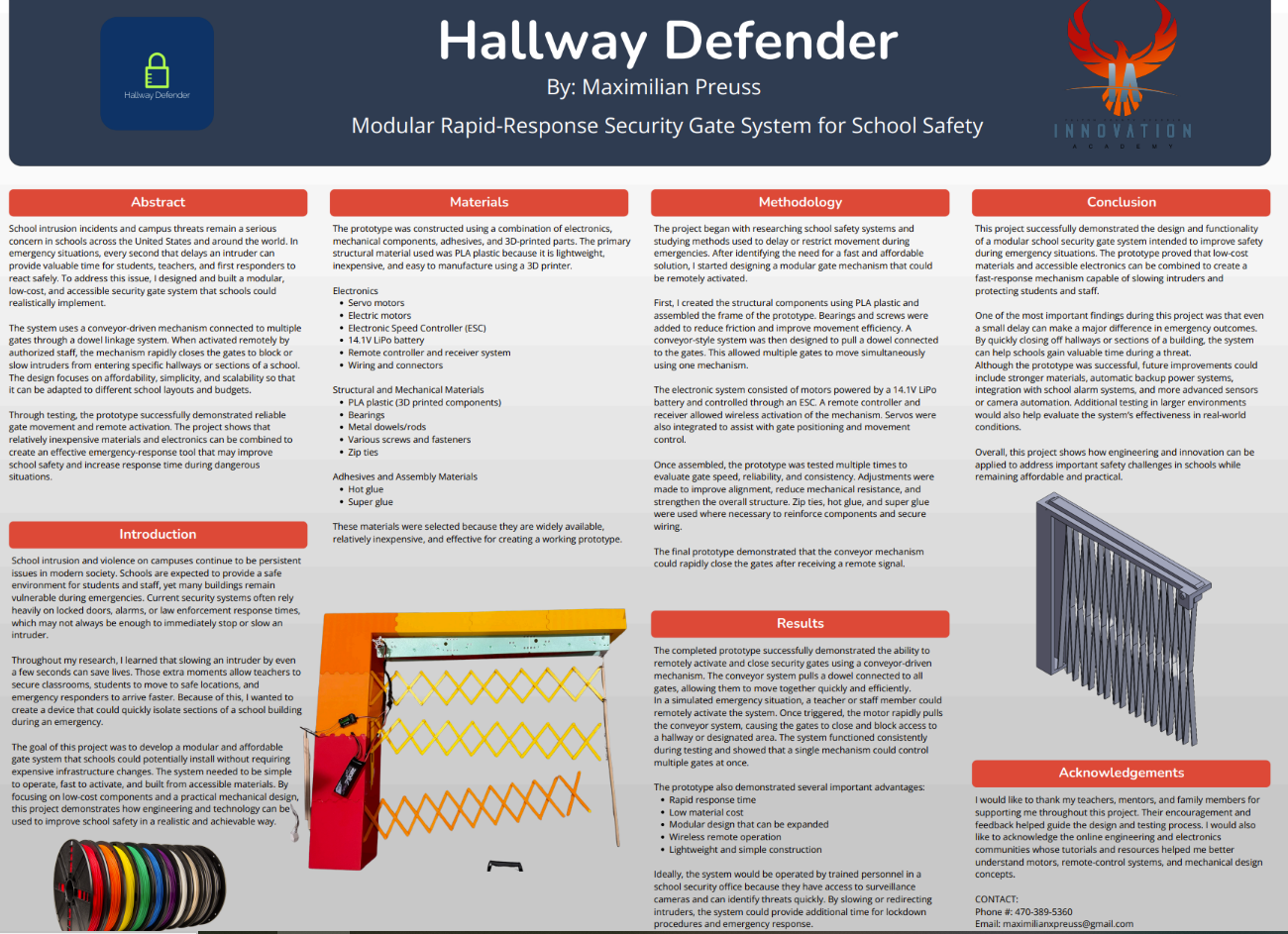 Thumbnail of Hallway Defender