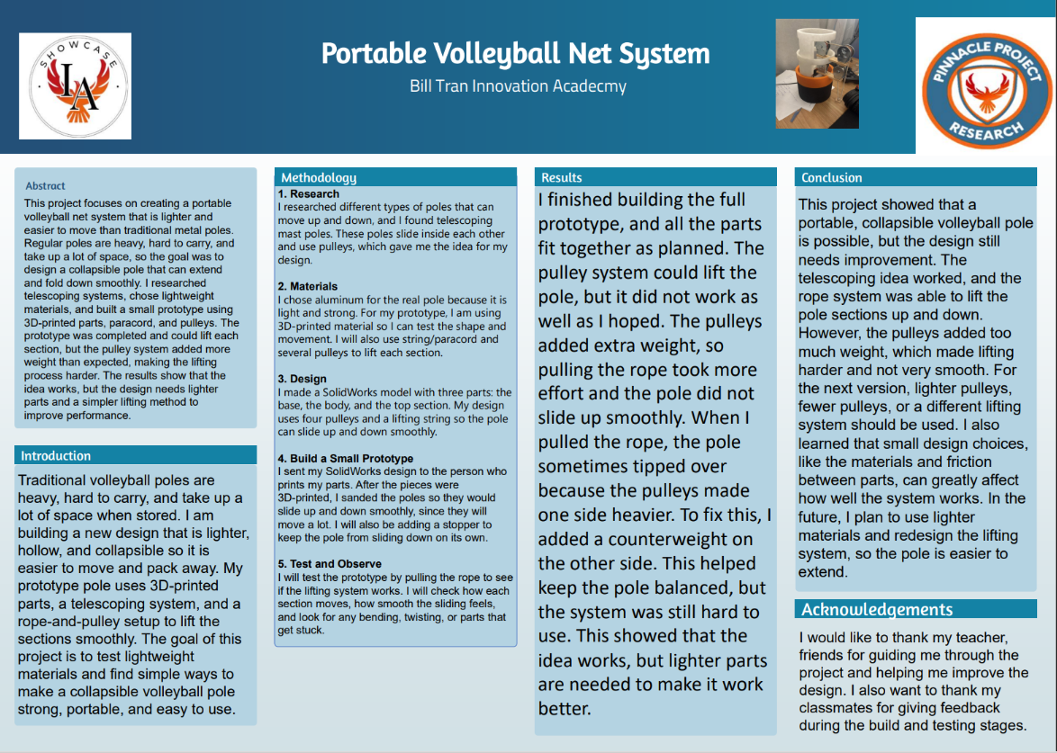 Thumbnail of Portable Volleyball Net System