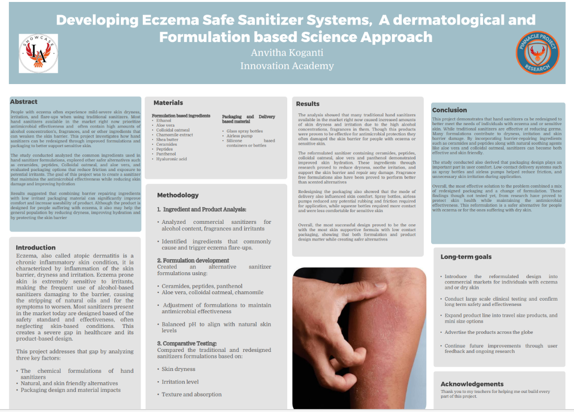 Thumbnail of Developing Eczema Safe Sanitizer Systems