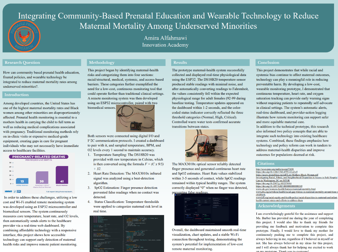 Thumbnail of Integrating Community Based Preatal Education and Wearable Technology to Reduce Maternal Mortality Among Underserved Minorities