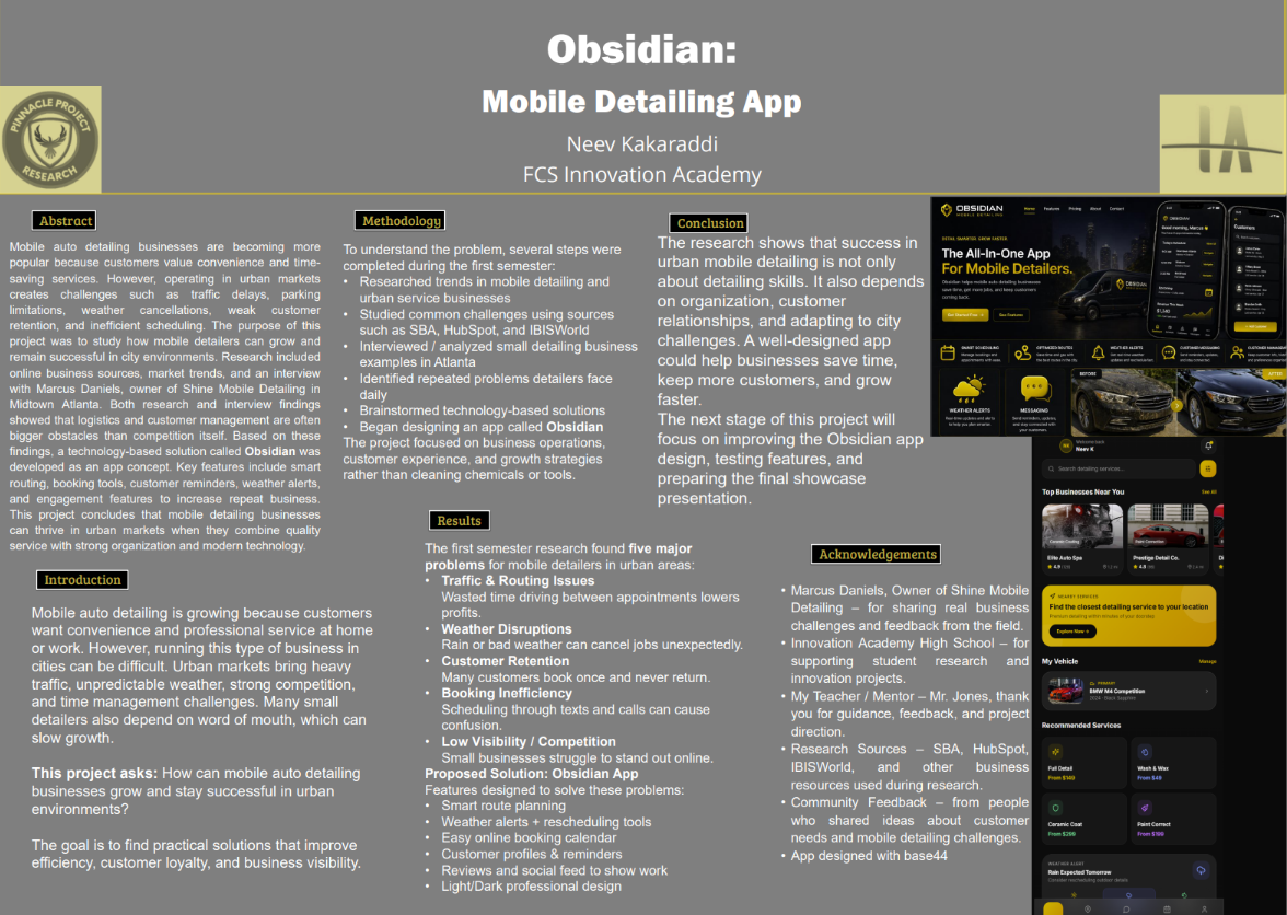 Thumbnail of Mobile Detailing App