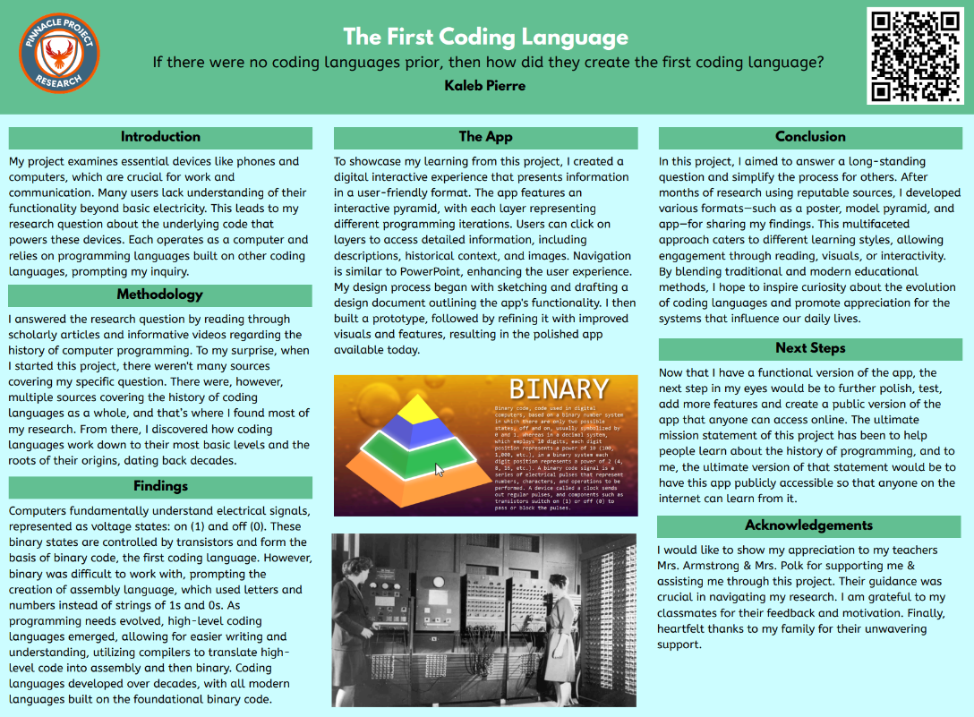 Thumbnail of The First Coding Language